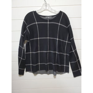 Beautiful soft Elliott Lauren crewneck sweater women size L nylon cotton viscose